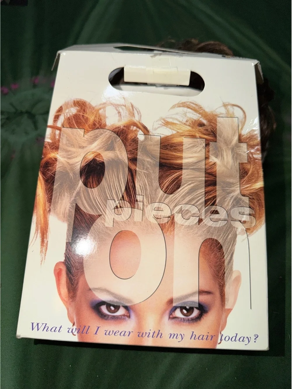 Put On Pieces Curly Hair Bun Scrunchie - Brown